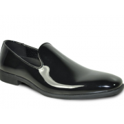 Formal Patent Slip On Loafer Tuxedo Shoes